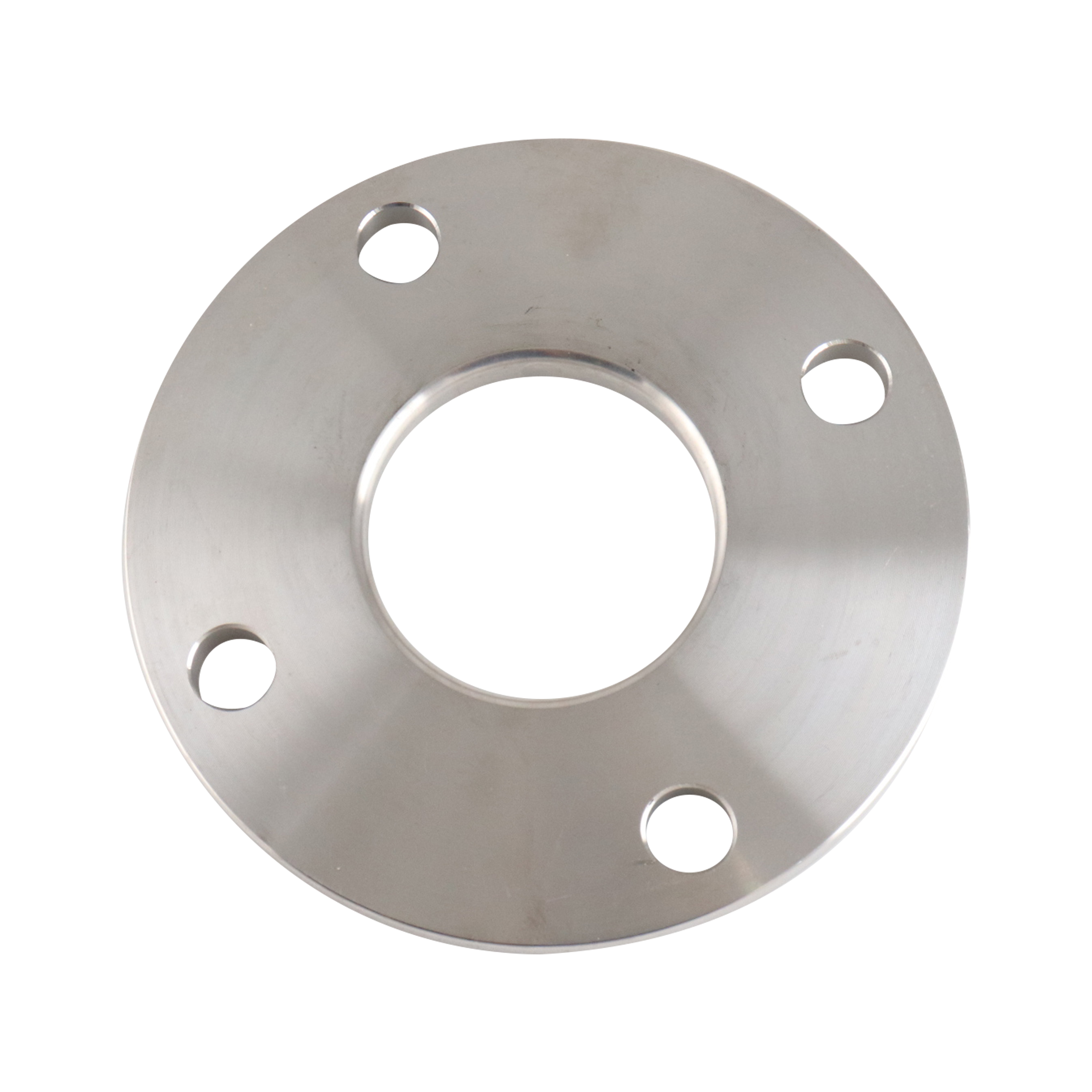 flange slip-on back-up, 3-inch tube OD, made from 304 stainless steel, with 125# and 150# bolt pattern
