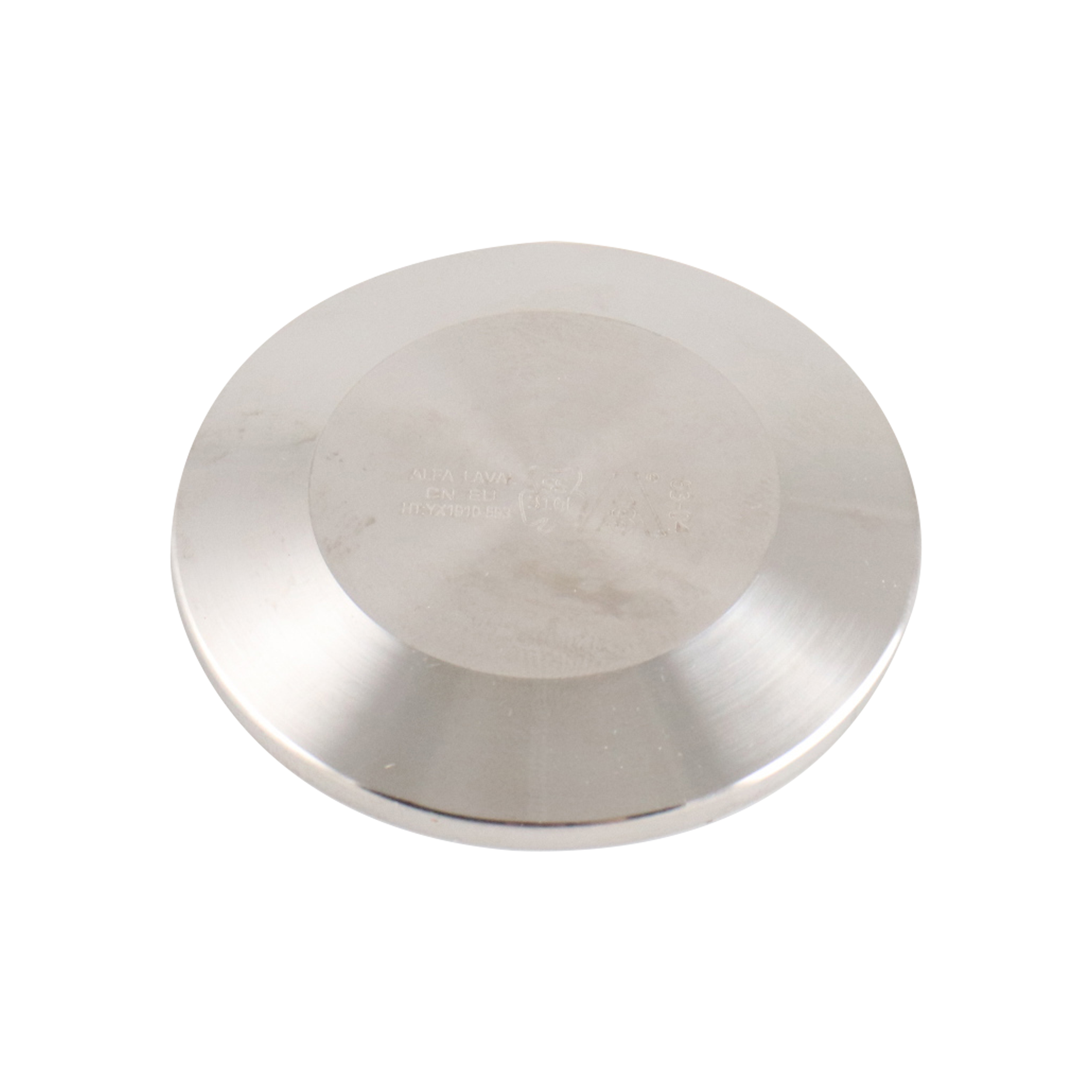 Cap compatible with 1-inch and 1.5-inch Tri-Clamp connections, made from 304 stainless steel, with a 32RA interior and exterior finish.