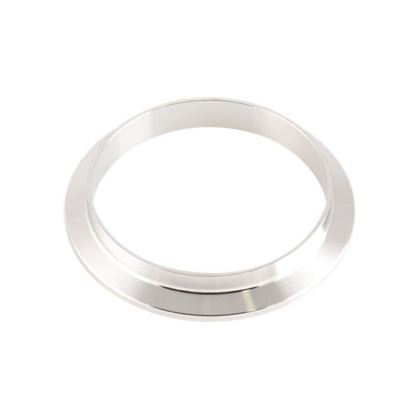 3-inch Tri-Clamp ferrule, made from 304 stainless steel, with 0.5-inch overall length and 32RA interior and exterior surface finish
