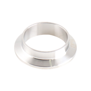 1.5-inch Tri-Clamp ferrule, made from 304 stainless steel, with 0.5-inch overall length