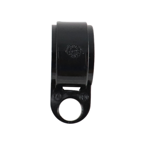 anchor insert CH hanger, 1-inch tube size, made from polysulfone, black color