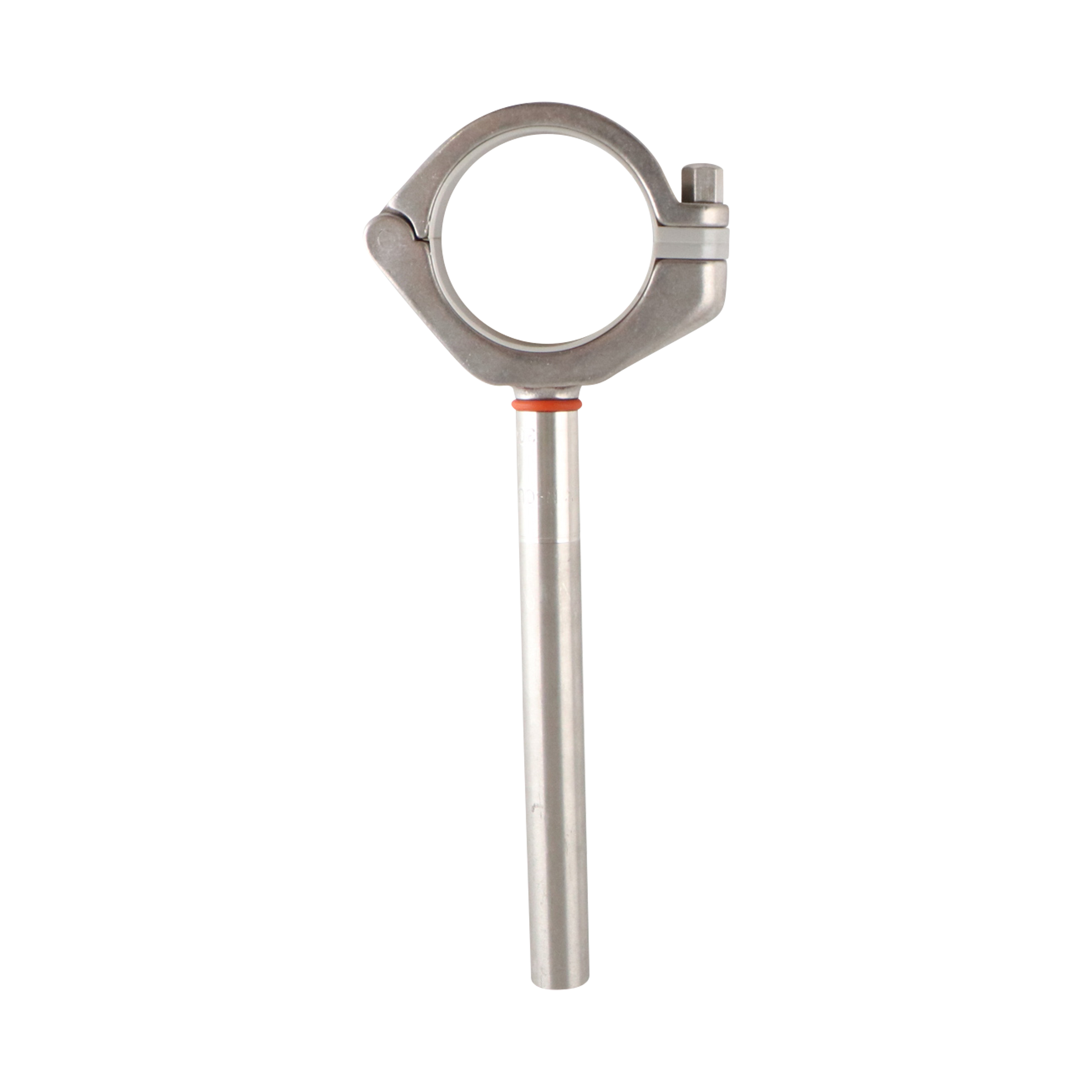 Hanger CH 2" tube dynamic anchor, black insert, 6" rod, 304