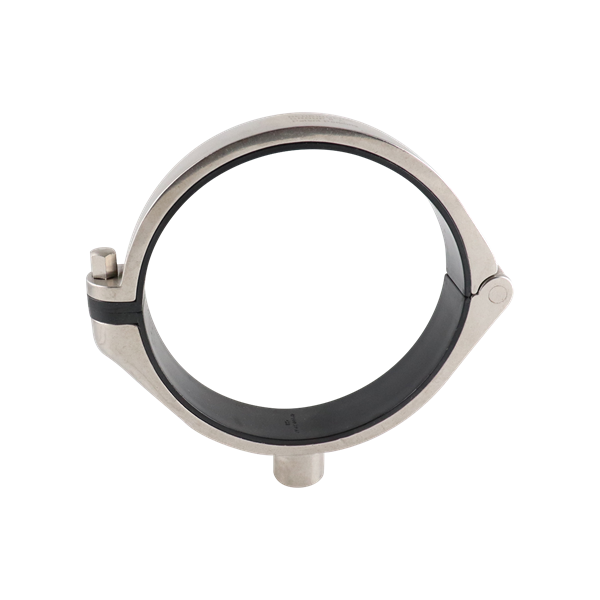 CH hanger 4" pipe 0.5" threaded anchor black insert 304