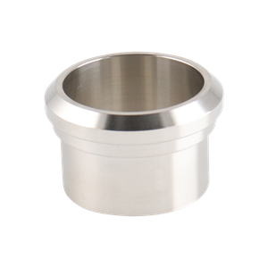 Ferrule, 1.5" plain bevel seat DC, 316L, 1.5" OAL, 32Ra ID, 32Ra OD