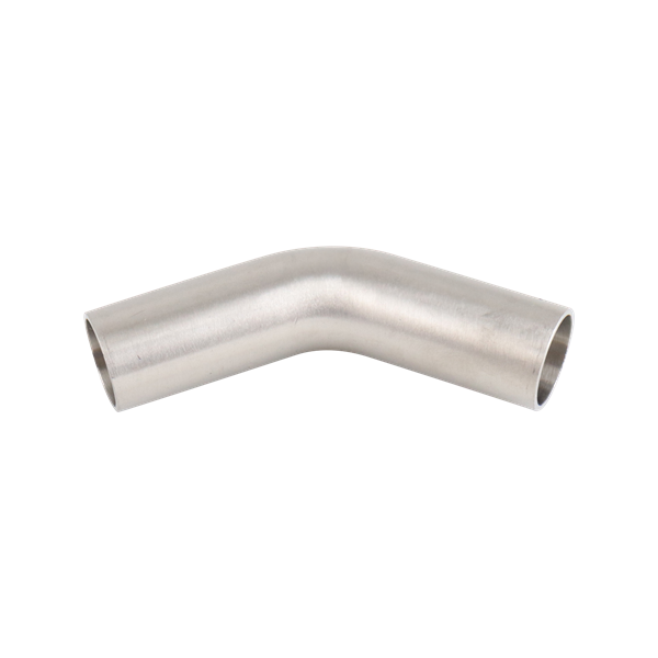 45-degree elbow, 1-inch butt-weld, made from 304 stainless steel, with a 32RA interior and exterior surface finish