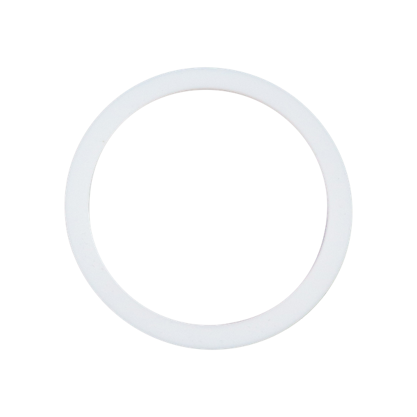 Outboard gasket constructed from Teflon material.