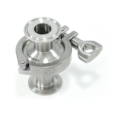 Spring check valve, 1" tri-clamp, 304, EPDM