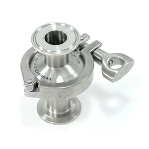 Spring check valve, 1" tri-clamp, 304, EPDM