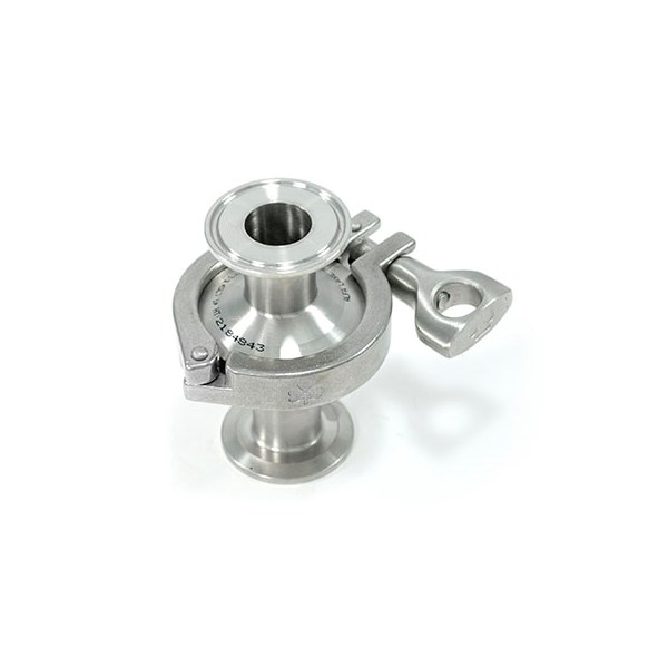 Spring check valve, 1" tri-clamp, 304, EPDM