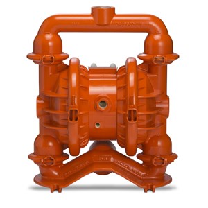 P4 Wilden diaphragm pump 1.5" FPT clamped metal aluminum wet side aluminum piston aluminum chamber poly center poly air buna diaphragm buna valve ball buna o-rings AODD