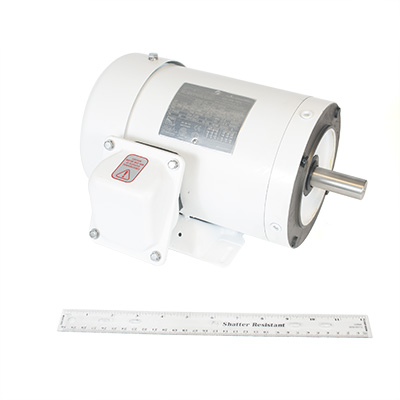 Motor 1.5Hp 3600 RPM 3 phase 60Hz 208v 230v 460v washdown 145TC IP55 Sterling