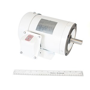 Motor 1.5Hp 3600 RPM 3 phase 60Hz 208v 230v 460v washdown 145TC IP55 Sterling