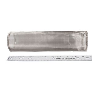 Overscreen short, 1" 1.5" 2", wire cloth, 150 mesh