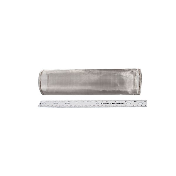 Overscreen short, 1" 1.5" 2", wire cloth, 150 mesh