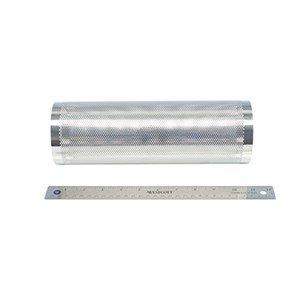 Overscreen short 2.5" 3" perforation metal with .062" hole