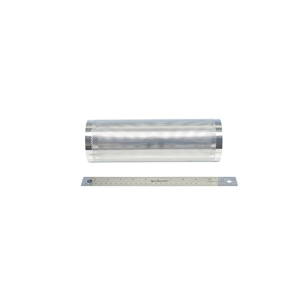 Overscreen short 2.5" 3" perforation metal with .062" hole