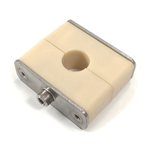 Tube support, 0.5", group 6 hang, santoprene