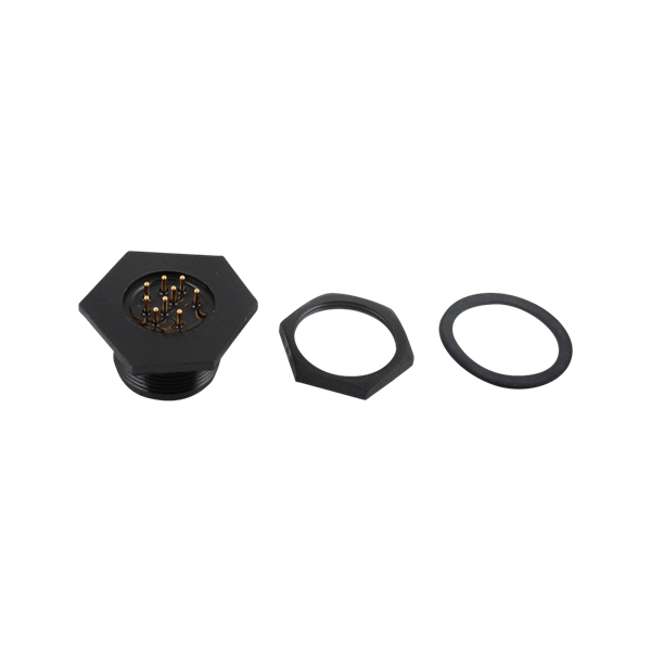Connector for seat valve.
