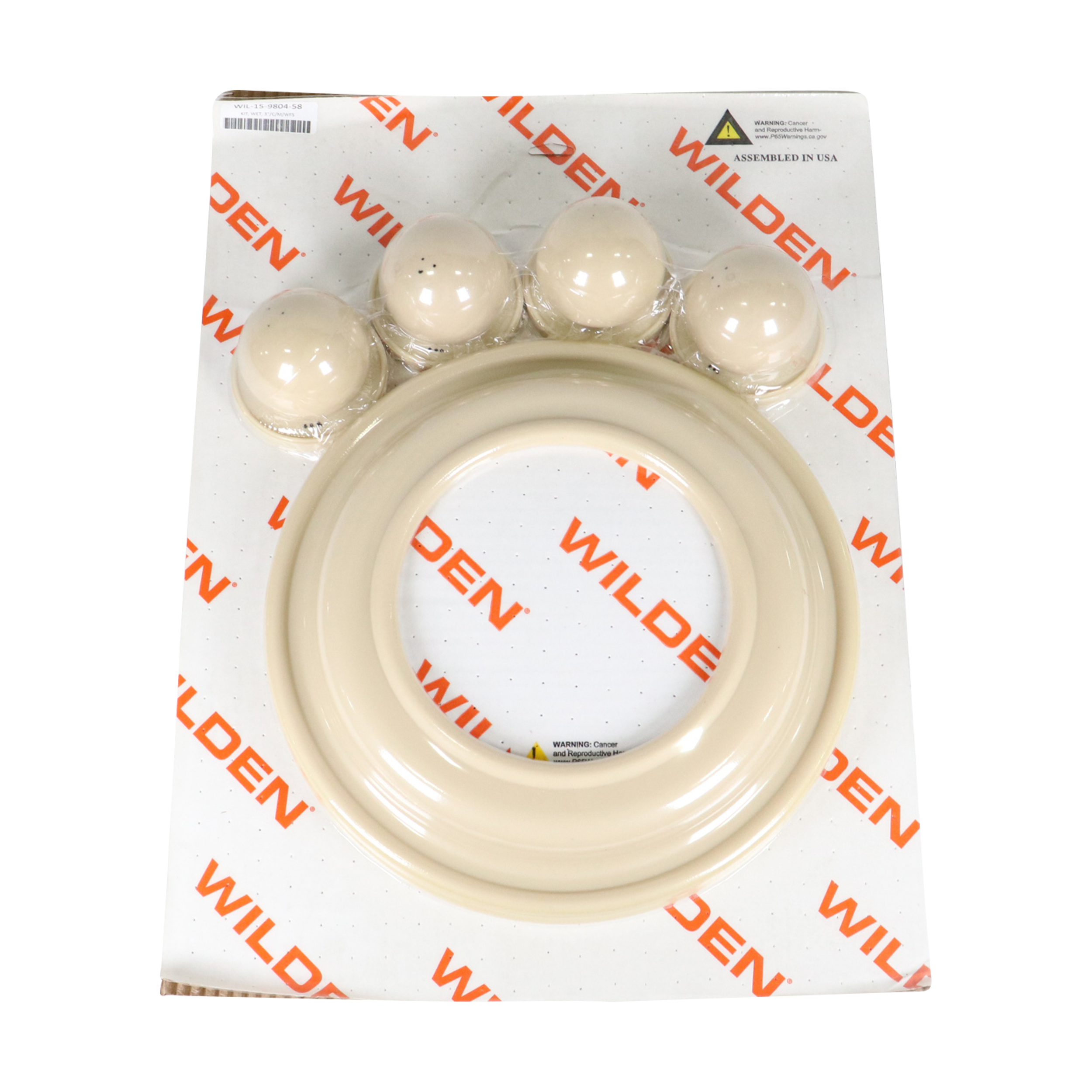 Repair kit wet 3" combo metal wilflex for Wilden pumps