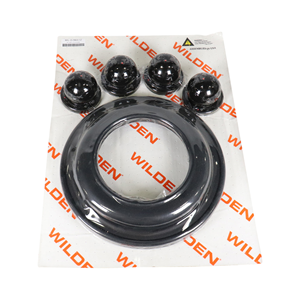 Repair kit for 3-inch wet components, combo metal with Buna elastomers, compatible with Wilden pumps.