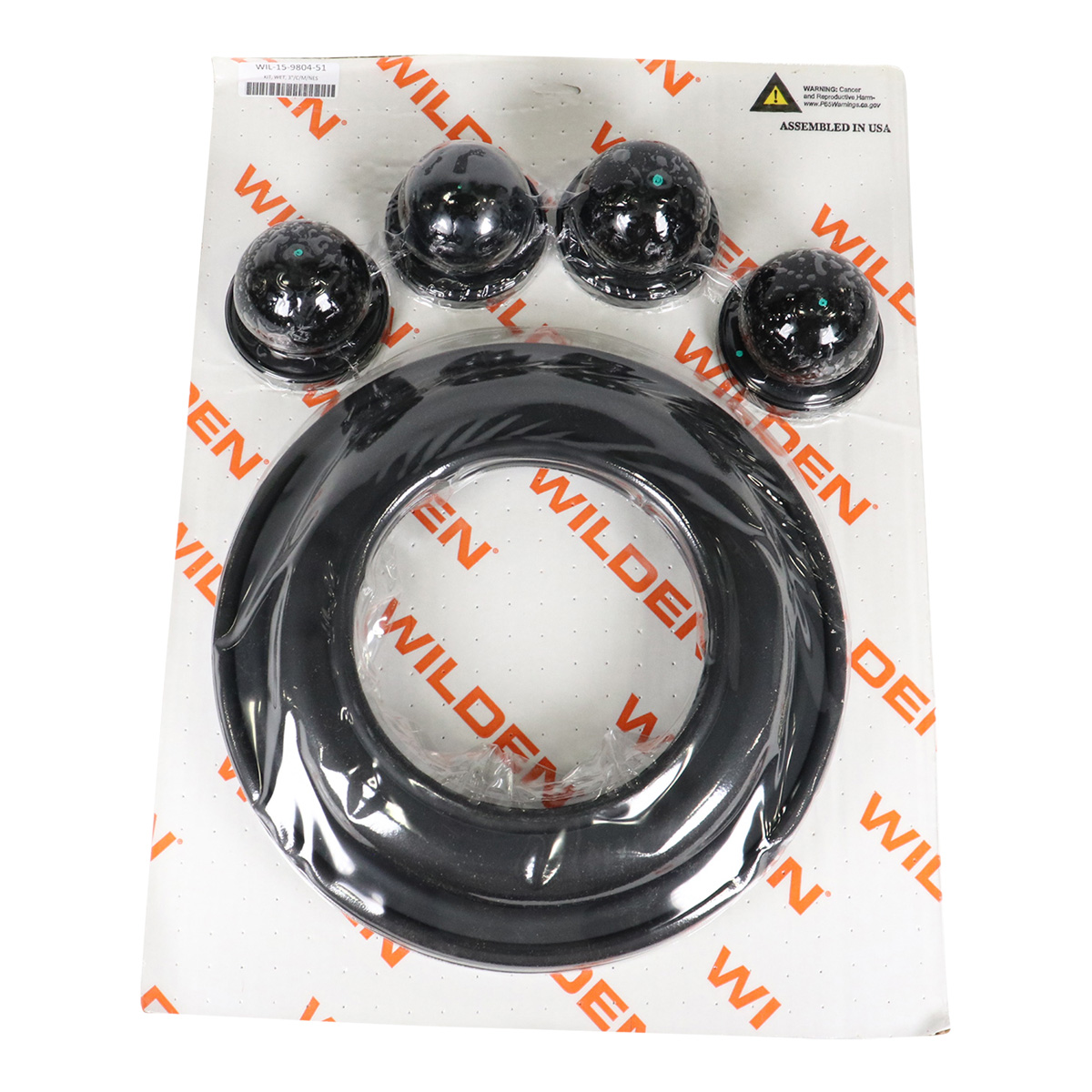 Repair Kit, wet-side, 3-inch combo metal version with Neoprene, compatible with Wilden pumps.