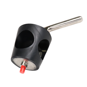 Rubber plug with a 1.5-inch size, 3-way design.