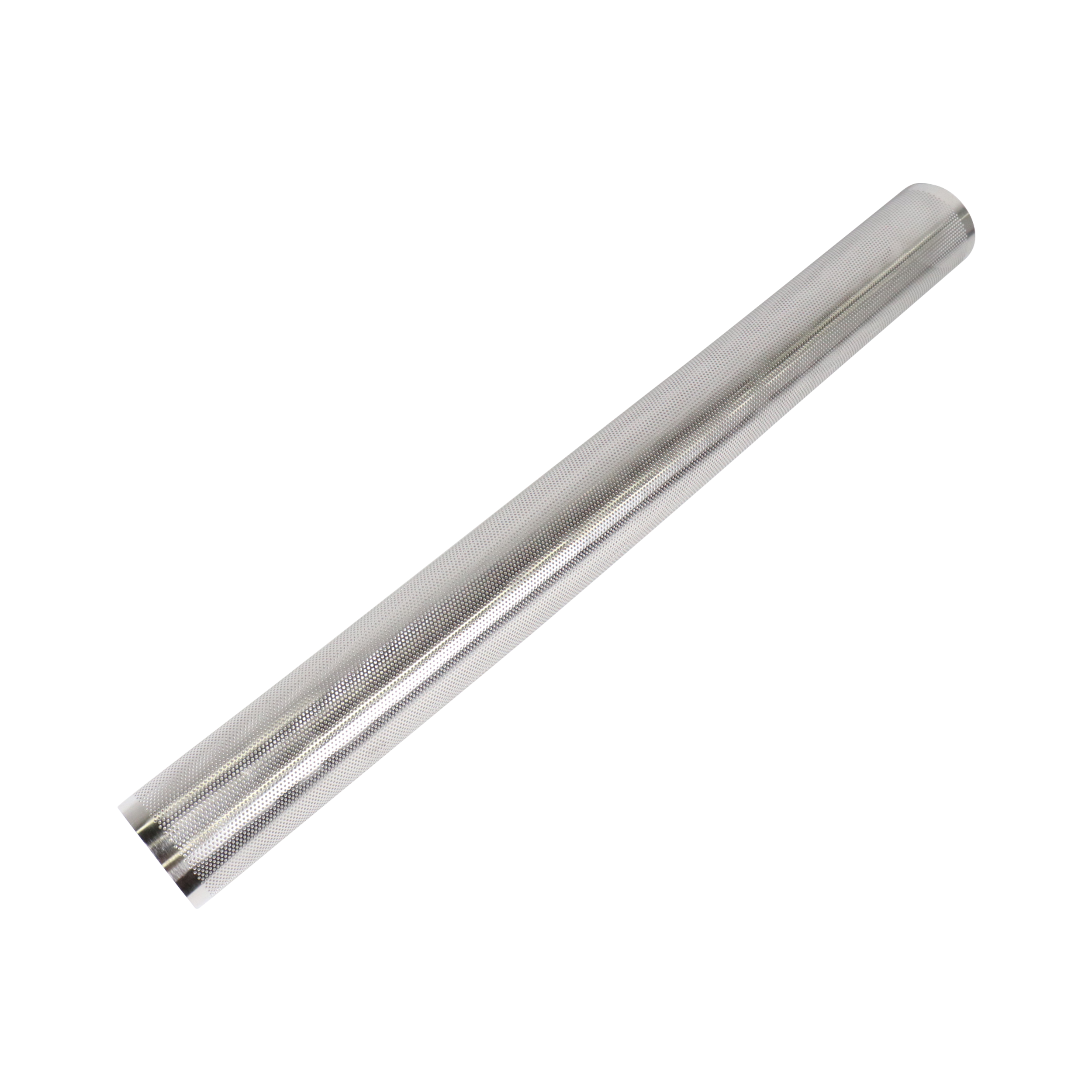 Overscreen, long version, fits 1.5-inch and 2-inch applications, perforated metal with .062-inch hole size.