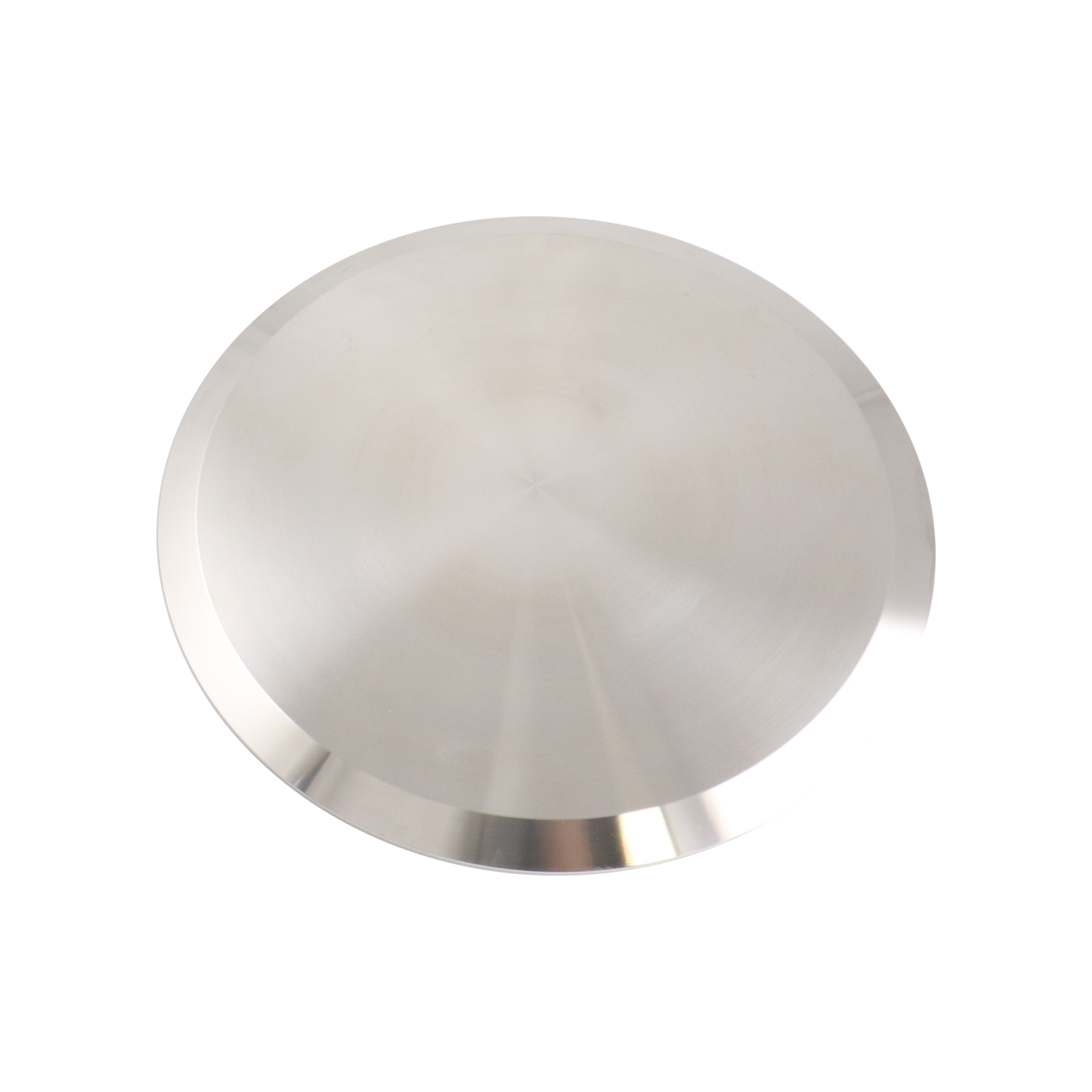Cap 12-inch tri-clamp, made of 316L stainless steel, with 32RA ID and OD.
