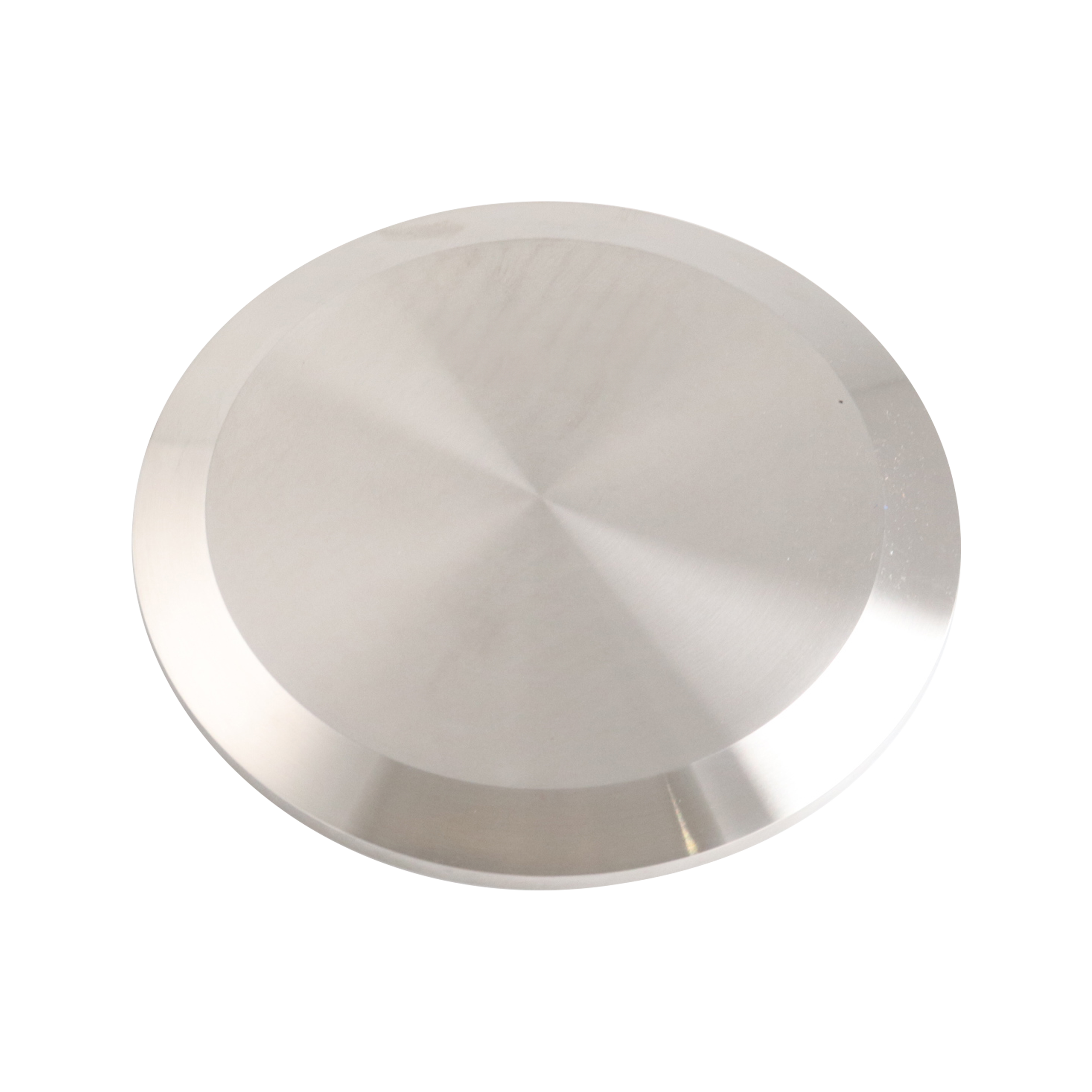 6-inch Tri-Clamp cap, made from 304 stainless steel, with 32RA interior and exterior surface finish