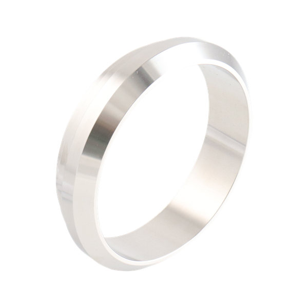 Ferrule 2.5" plain bevel seat 304 0.84" OAL 32Ra inner diameter 32Ra outer diameter