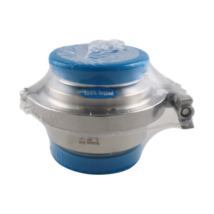 Disc check valve, 3" tri-clamp, viton seal, 316L, QSM