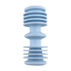 Product recovery pig 1.5" with 8 wipers made of silicone