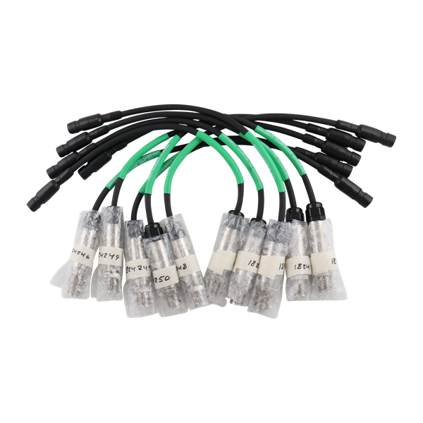 Probe: 3-wire signal configuration, no cable, for turbine meter applications.