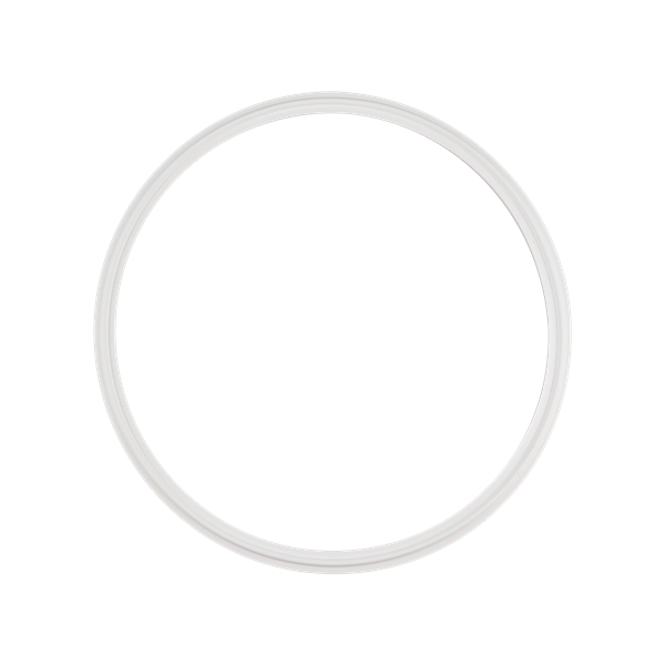 Gasket 6" tri-clamp white EPDM