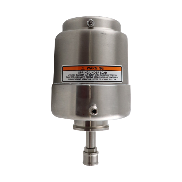 Normally closed actuator, compatible with Type 200 and 300 series valves.
