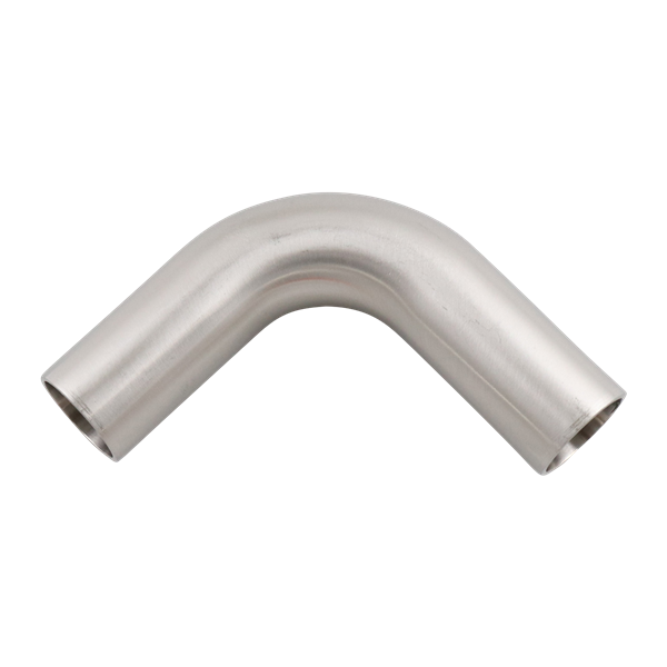 90-degree elbow, 1-inch butt-weld, made from 316L stainless steel, with a 32RA interior and exterior surface finish