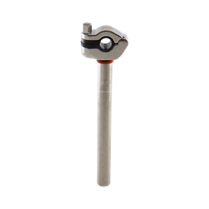 CH hanger 0.5" tube dynamic anchor black insert 6" rod 304
