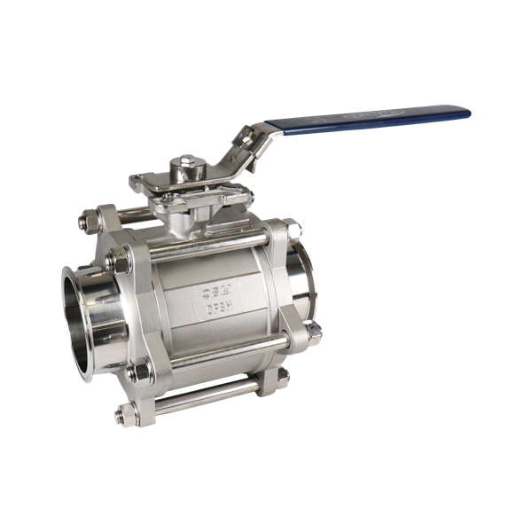 Ball valve 4" TC PTFE 316L QSM