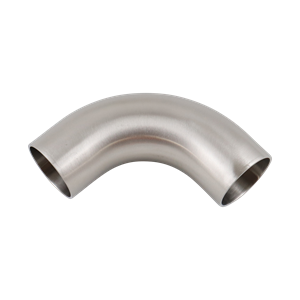90-degree elbow, 1.5-inch butt-weld, made from 304 stainless steel, with a 32RA interior and exterior surface finish