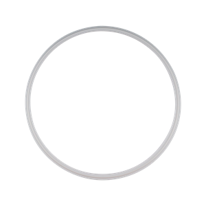 Gasket for 10-inch tri-clamp connections, made from Teflon, USP Class VI compliant.