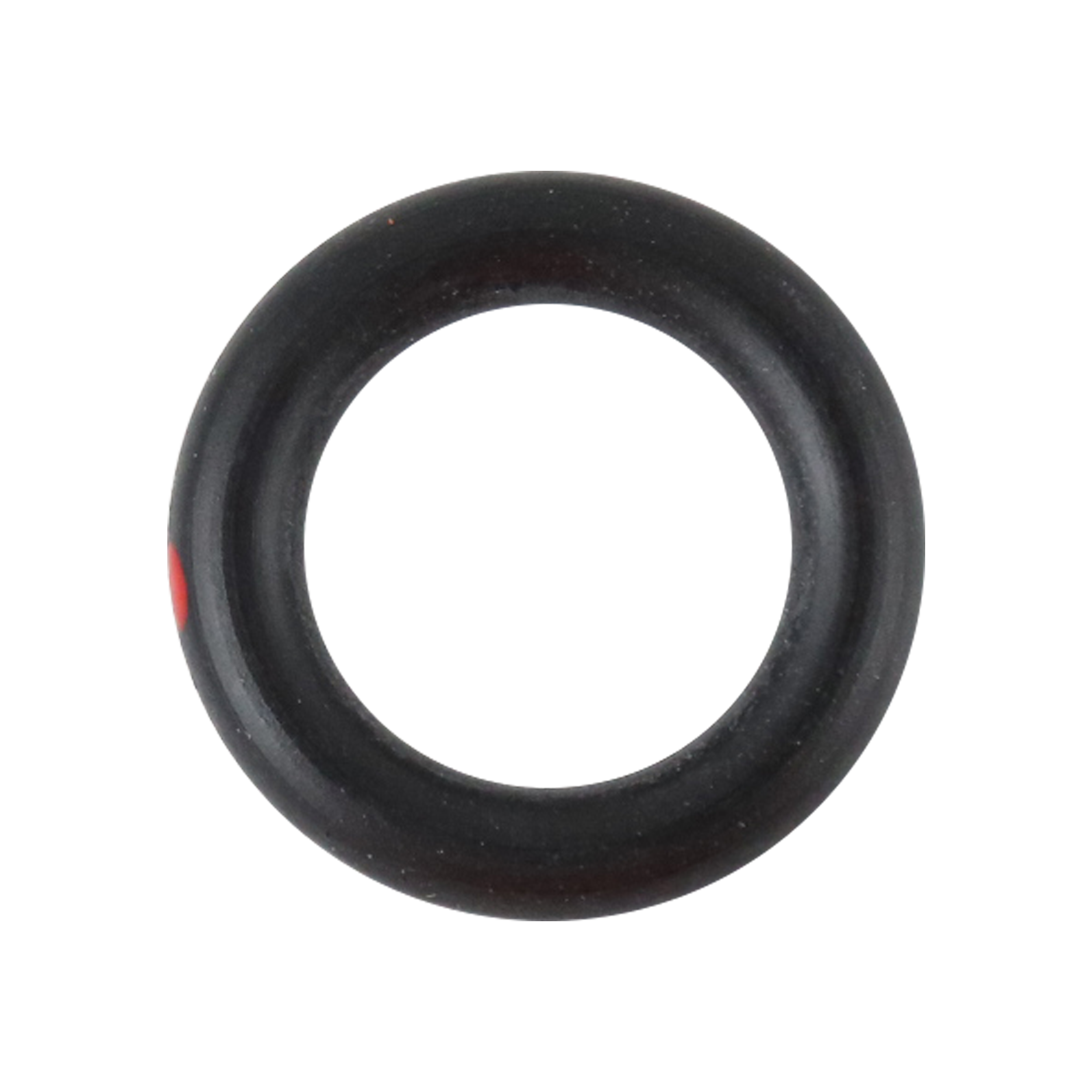 O-ring, #110, black, made of Buna material.