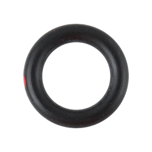 O-ring, #110, black, made of Buna material.