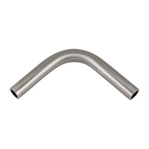 90 degree elbow 0.5" butt weld 316L 15Ra EP inner diameter only BPE SF4 finish