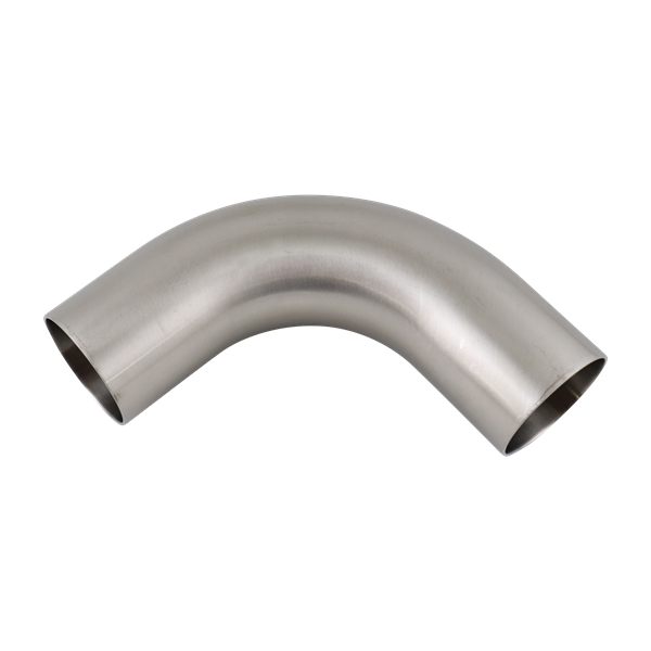 1.5-inch butt-weld 90-degree elbow, 316L stainless steel, with 20RA interior and 32RA exterior surface finish, compliant with SF1 BPE standards.