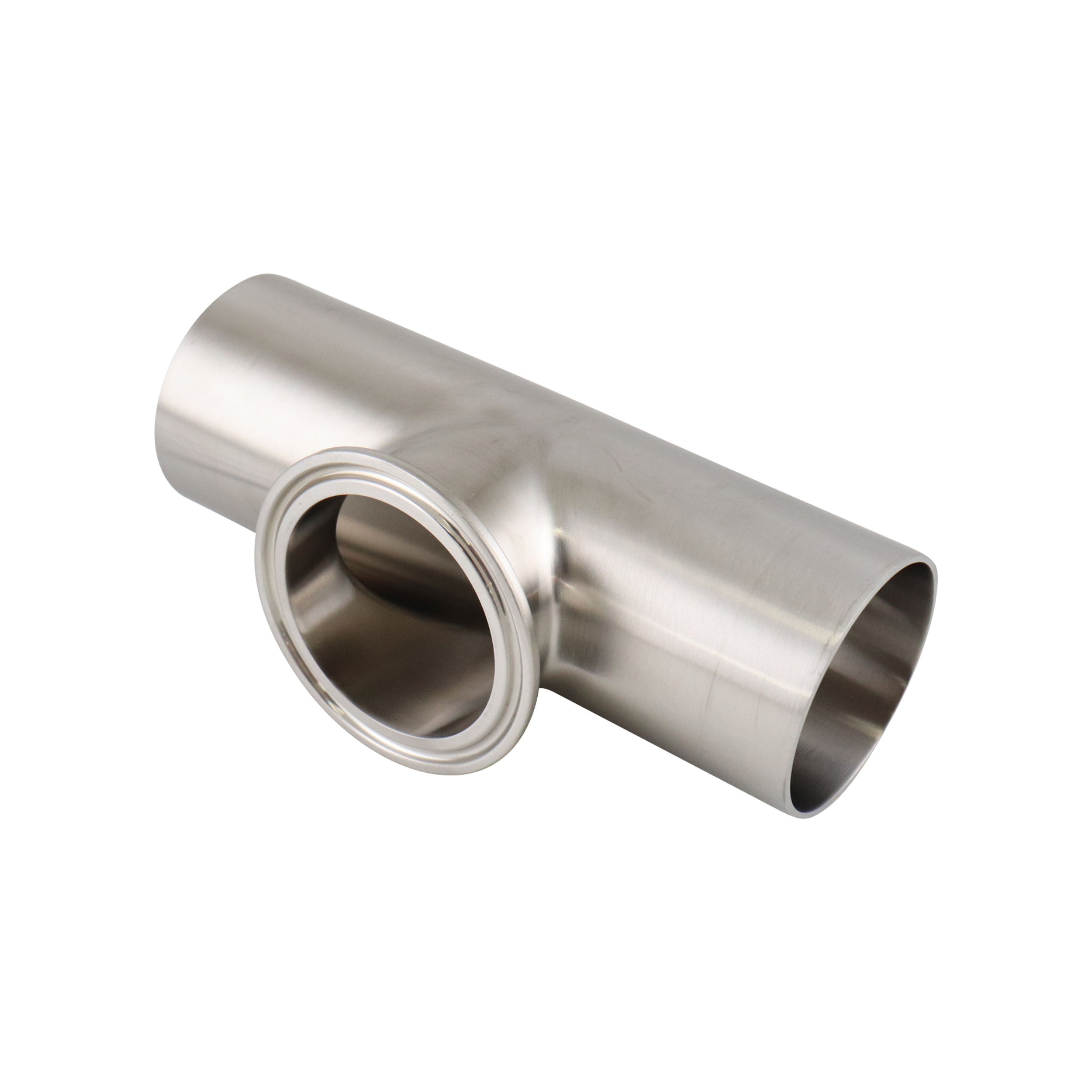 BPE Butt Weld x Short Tri-Clamp Outlet Tees (B7WWMS)