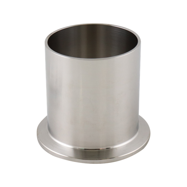 1.5-inch Tri-Clamp ferrule, 316L stainless steel, 1.75-inch overall length, with 20RA interior and 32RA exterior surface finish, compliant with SF1 BPE standards.