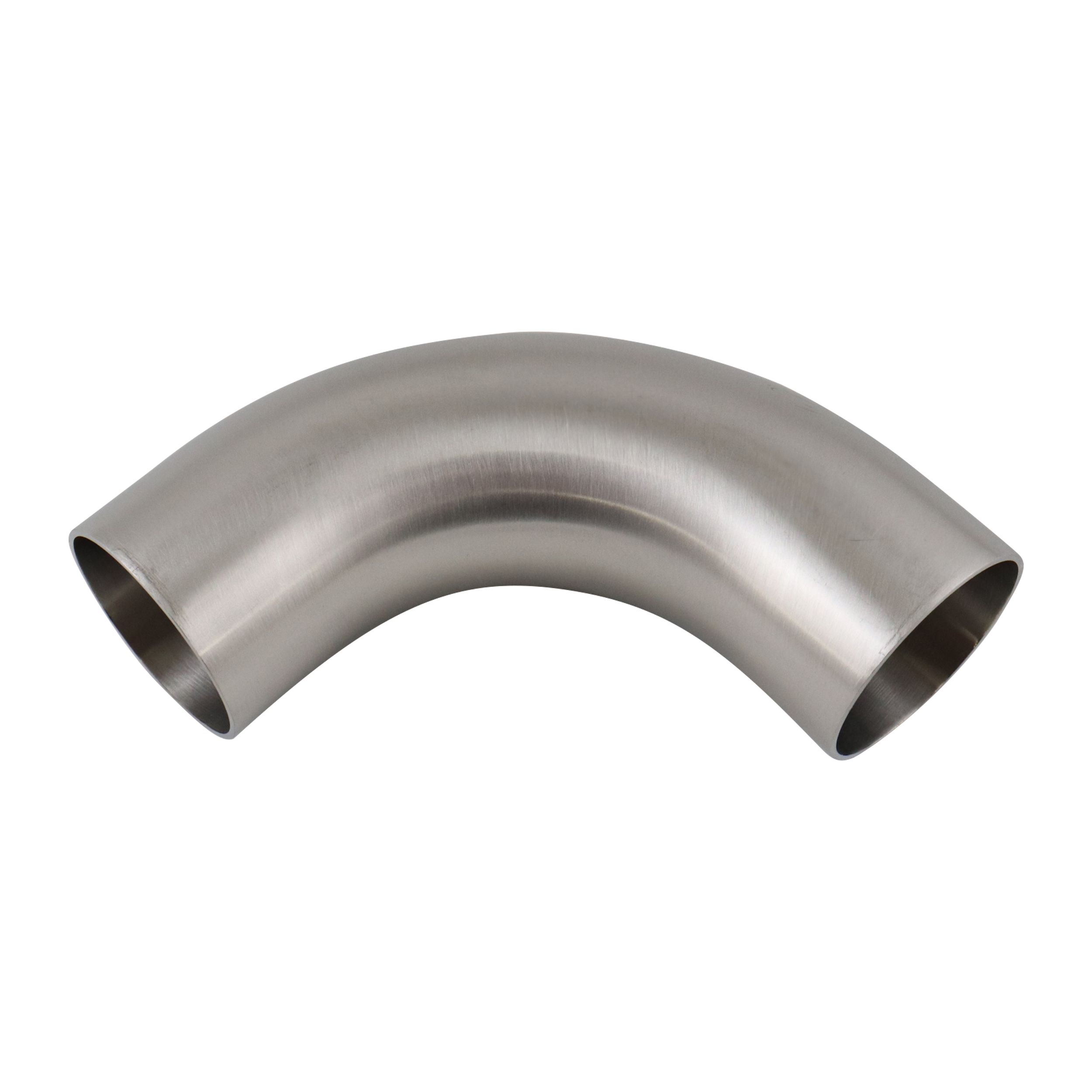 90-degree elbow, 2-inch butt-weld, made from 304 stainless steel, with a 32RA interior and exterior surface finish