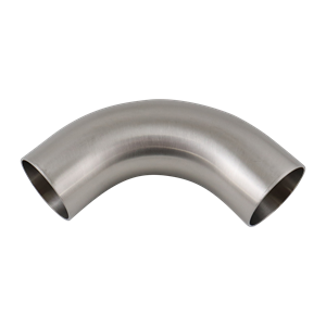 90-degree elbow, 2-inch butt-weld, made from 304 stainless steel, with a 32RA interior and exterior surface finish