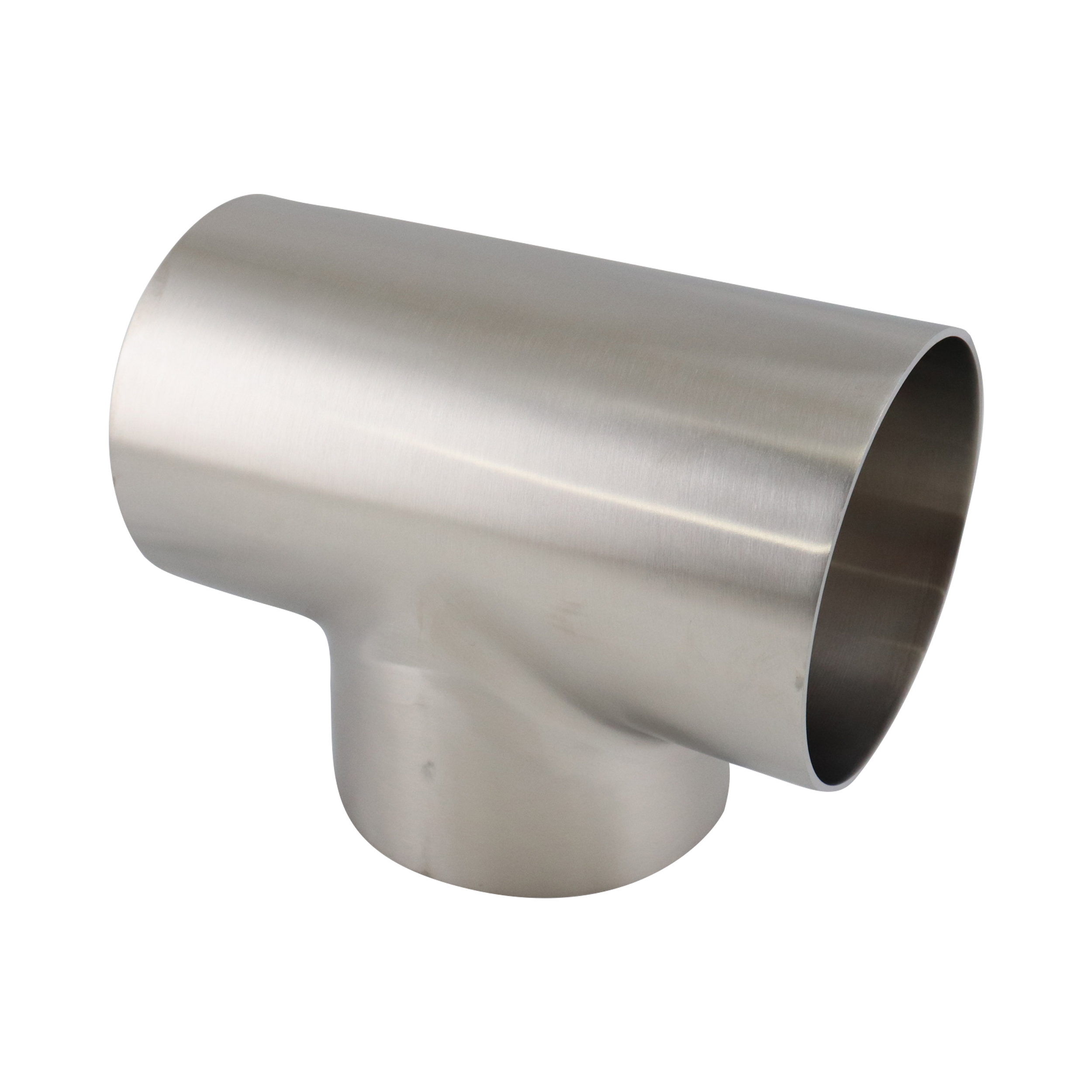 Tee short 4" butt weld 304 32Ra inner diameter 32Ra outer diameter