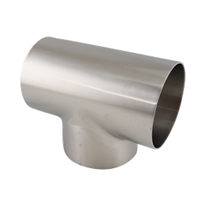 Tee short 4" butt weld 304 32Ra inner diameter 32Ra outer diameter